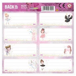 Derform Naklejka na zeszyt BACKUP 3 [mm:] 160x160 Derform (NNZB3A21)