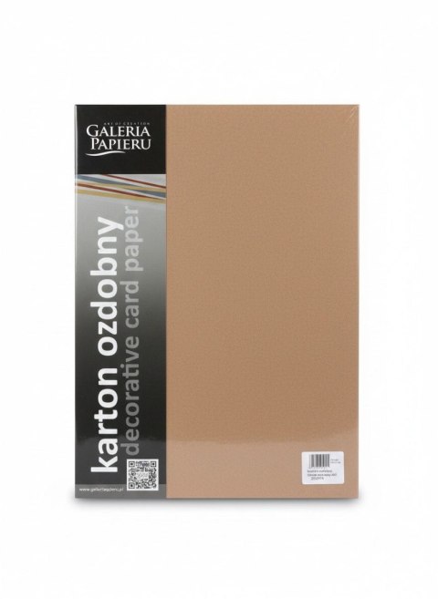 Galeria Papieru Papier ozdobny (wizytówkowy) wood pudrowy róż A4 różowy 220g Galeria Papieru (205614)