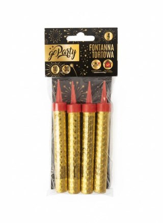 Go Party Fontanna tortowa 10 cm Go Party (10-4)