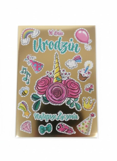 Henry Kartka składana B6 ATRYBUTY B6 Henry (5908451981822)