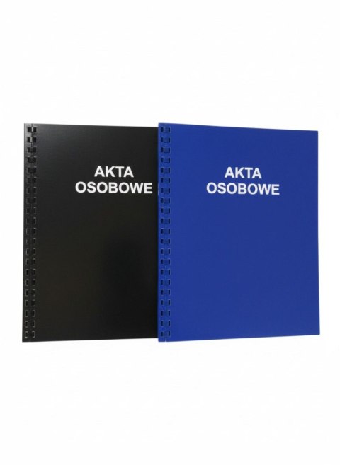 Interdruk Teczka do akt osobowych czarna bigowana A4 mix papier Interdruk (03)