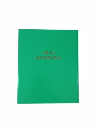 Kieltech Teczka do akt osobowych A4 zielony tektura Kieltech (z ringiem)