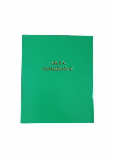 Kieltech Teczka do akt osobowych A4 zielony tektura Kieltech (z ringiem)