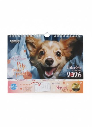 Kukartka Kalendarz biurkowy PSY Kukartka