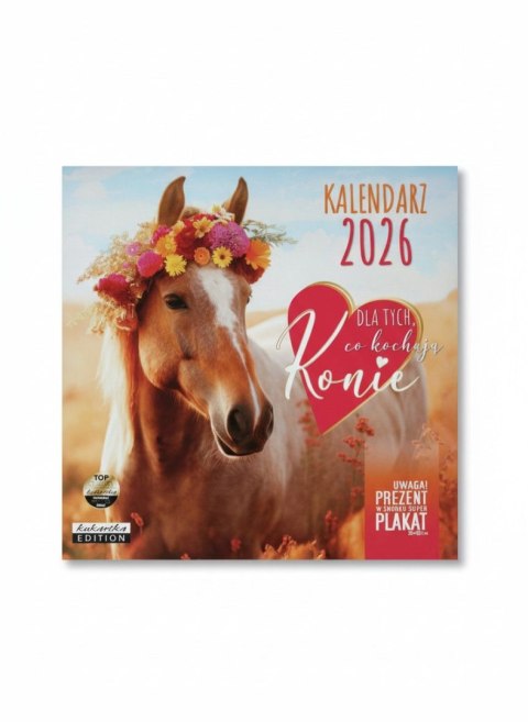 Kukartka Kalendarz ścienny classic Q Konie Kukartka