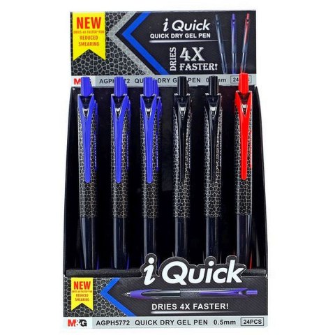 M&G Długopis żelowy wkład mix 0,5mm M&G (GP1520i)