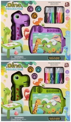 Mega Creative Zestaw kreatywny dla dzieci projektor dino Mega Creative (571494)