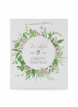 Merigraf Torba prezentowa torebka chrzest boho Merigraf (T4)