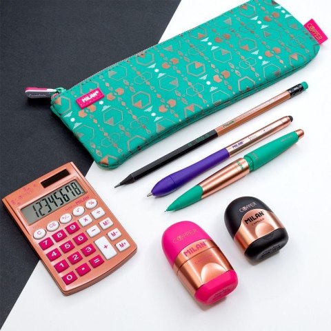 Milan Ołówek automatyczny Capsule Slim Copper 0,5mm Milan (185032920)