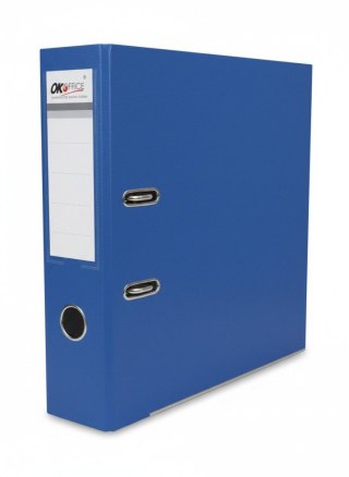 Okoffice Segregator dźwigniowy A4 75mm niebieski Okoffice