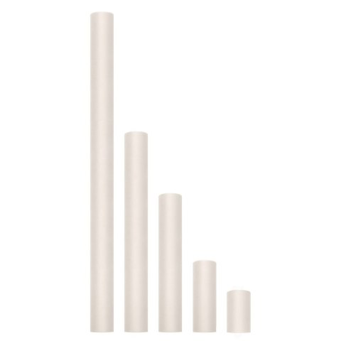 Partydeco Tiul tiul 160x9 [mm x m] KREMOWY JASNY Partydeco (TIU15-079)