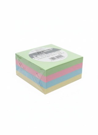 Penword Notes samoprzylepny (karteczki) 4 kol. pastel mix 400k [mm:] 76x76 Penword (ZI-30)