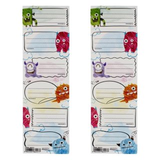 Starpak Naklejka na zeszyt Monster Starpak (495015)