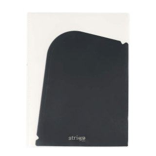 Strigo Koszulki na dokumenty SMART czarny A4 kolor: czarna typu U Strigo (SF076)