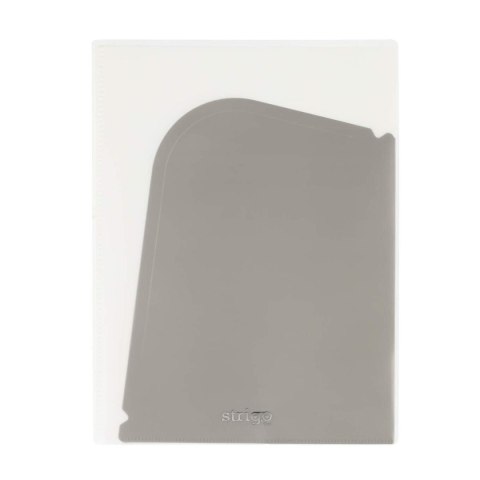 Strigo Koszulki na dokumenty SMART szary A4 kolor: szary typu U Strigo (SF077)