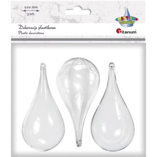 Titanum Ozdoba akrylowa Craft-Fun Series kropla 54x100mm Titanum