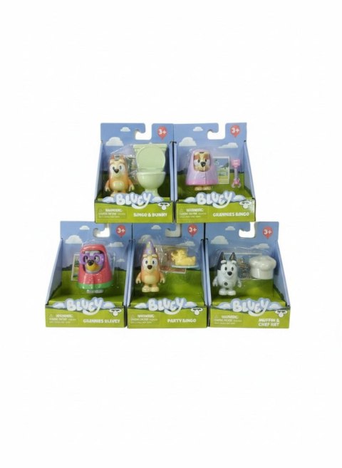 Tm Toys Figurka Bluey Blue 1 pak Tm Toys (BLU19223)