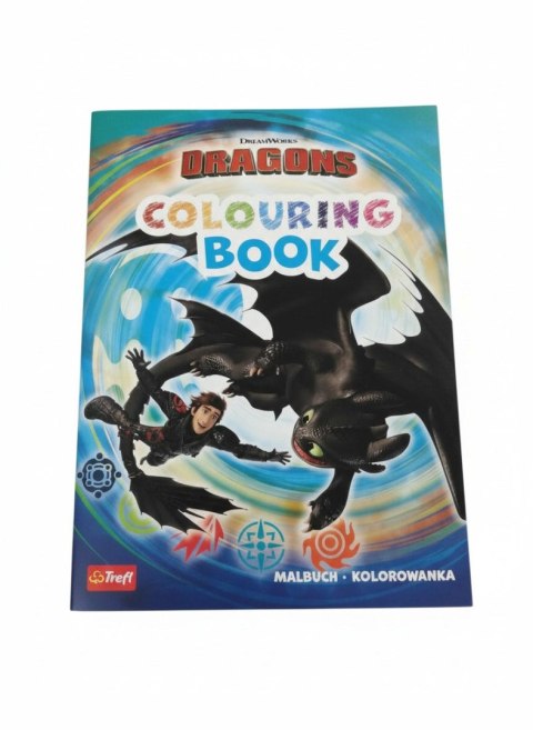 Trefl Kolorowanka Jak Wytresowac Smoka Trefl (Ks08467)