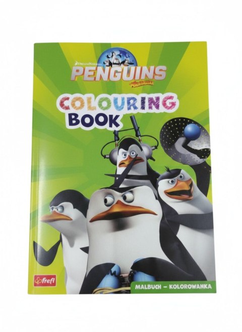 Trefl Kolorowanka Madagaskar Pingwin Trefl (Ks08479)