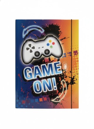 VauPe Teczka z szerokim grzbietem na gumkę GAME ON A4 VauPe (310/92)