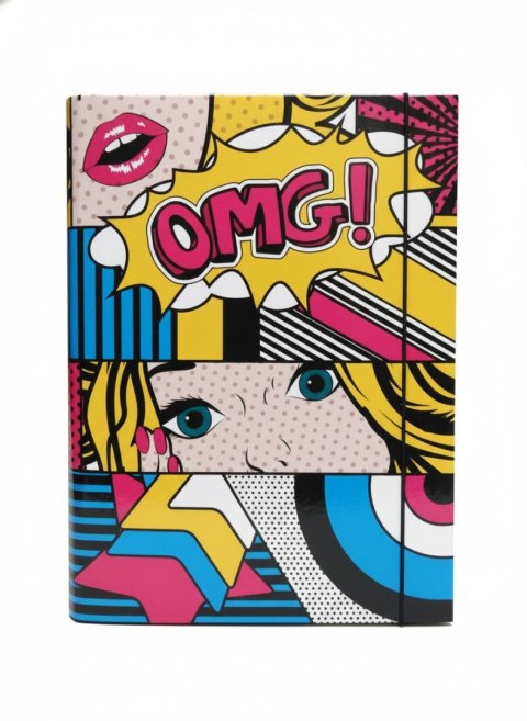 VauPe Teczka z szerokim grzbietem na gumkę OMG! A4 VauPe (310/91)