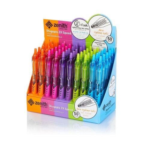 Zenith Długopis automatyczny wkład niebieski 0,5mm Zenith