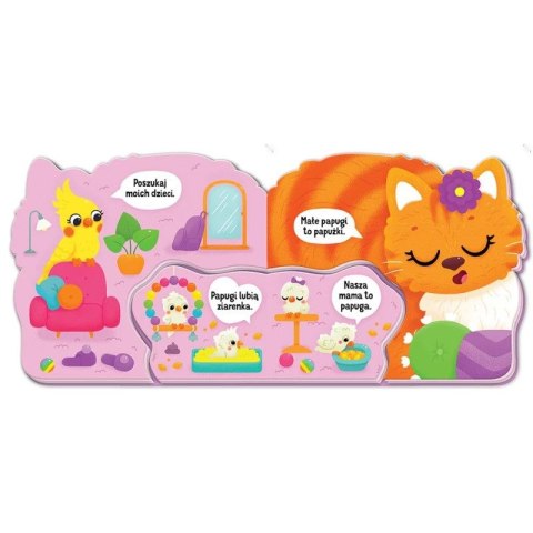 Aksjomat Książka dla dzieci Mamy i dzieci w domu . Dwie książeczki w jednej w jednej Aksjomat