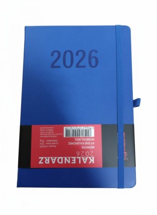 Antra Kalendarz książkowy (terminarz) 2026 MEMOFIX DNS A5 Antra (niebieski)