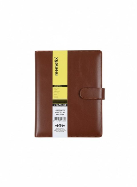 Antra Organizer MEMOFIX brązowy [mm:] 230x175 Antra (A5)