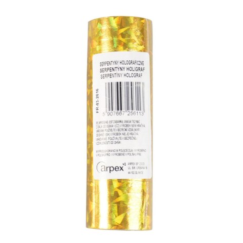 Arpex Serpentyna metalizowana Celebrate! 3m mix Arpex (HF2480)