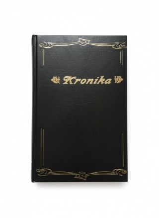 Barbara Kronika a4 pionowa nity CZARNY 100k. [mm:] 210x300 Barbara