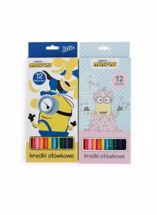 Beniamin Kredki ołówkowe Minionki 12 kol. Beniamin