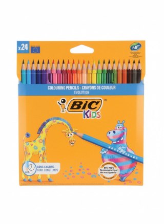 Bic Kredki ołówkowe Evolution 24 kol 24 kol. Bic (9375152)