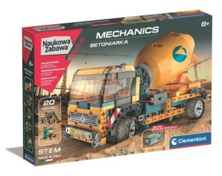 Clementoni Klocki konstrukcyjne Laboratorium Mechaniki Betoniarka Clementoni (50807)