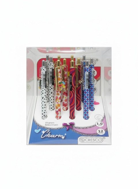 Cresco Długopis FUNNY FACES wkład niebieski Cresco (751000)