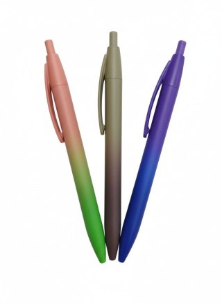 Cresco Długopis Rainbow 36 szt wkład niebieski 1,0mm Cresco (590746220270)