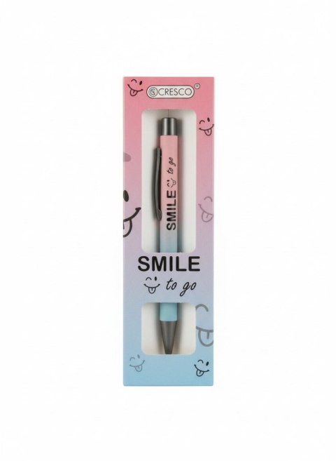 Cresco Długopis Zenith 4 ETUI GB HAPPINESS 5907464223868 wkład niebieski 1,0mm Cresco (230003_3)