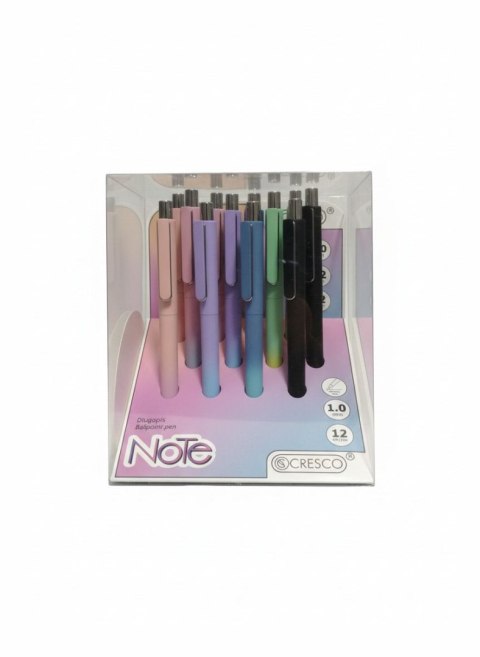 Cresco Długopis standardowy NOTE wkład niebieski 0,5mm Cresco (750085)