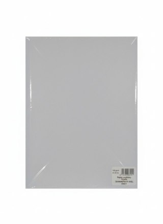Galeria Papieru Papier ozdobny (wizytówkowy) pearl siamentowa biel A4 biały 135g Galeria Papieru (206211)