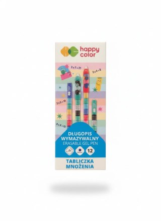 Happy Color Długopis wymazywalny tabliczka mnożenia HA 4120 02TM-3 wkład niebieski 0,5mm Happy Color