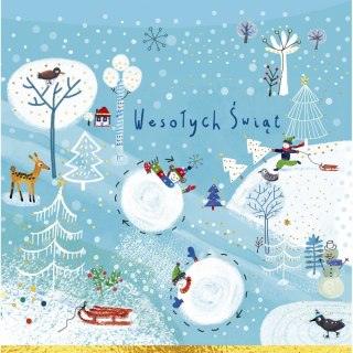 Henry Kartka składana BN ZABAWY SNIEŻNE B6 Henry (5907222713167)