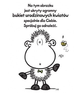 Kukartka Kartka składana Sheepworld B6 [mm:] 148x105 Kukartka