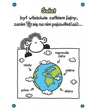 Kukartka Kartka składana Sheepworld B6 [mm:] 148x105 Kukartka