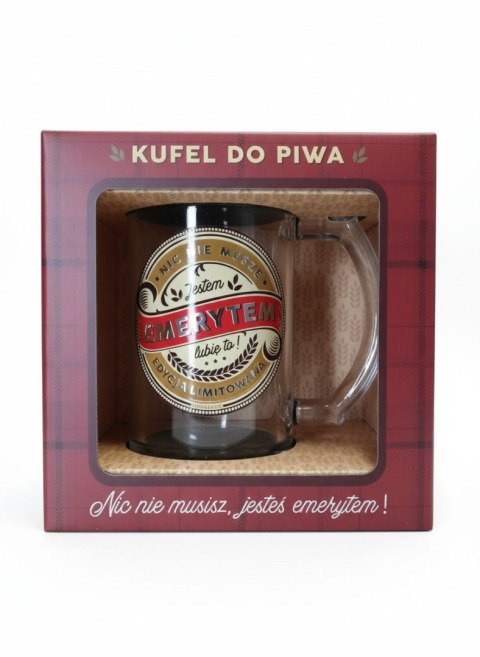 Pan Dragon Kubek wielokrotnego użytku Kufel Emeryt Pan Dragon (5907195300234)