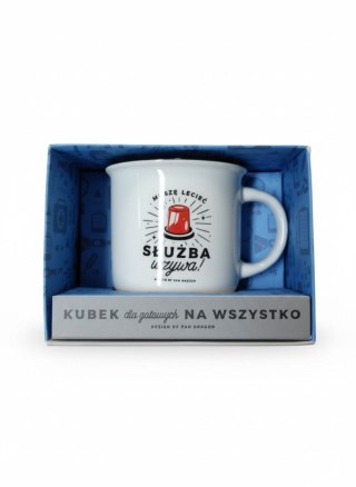 Pan Dragon Kubek wielokrotnego użytku Służba wzywa 250ml Pan Dragon (5901854999883)