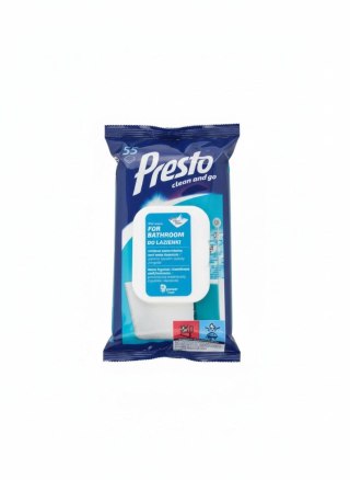 Presto Chusteczki czyszczące Presto do łazienki 5 szt