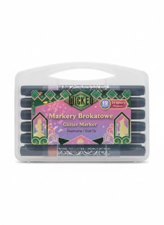 Rexus Marker specjalistyczny Wicket brokatowy wkład mix okrągła końcówka Rexus (0902)