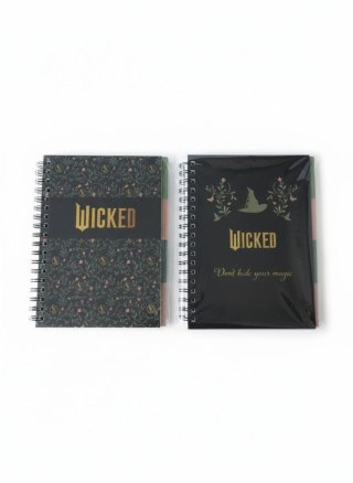 Rexus Notes (notatnik) WICKED B5 96k. krata/tagi Rexus