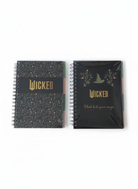 Rexus Notes (notatnik) WICKED B5 96k. krata/tagi Rexus