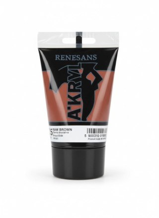Renesans Farba akrylowa Ziemia brunatna kolor: ziemisty brunatny 100ml Renesans (25)